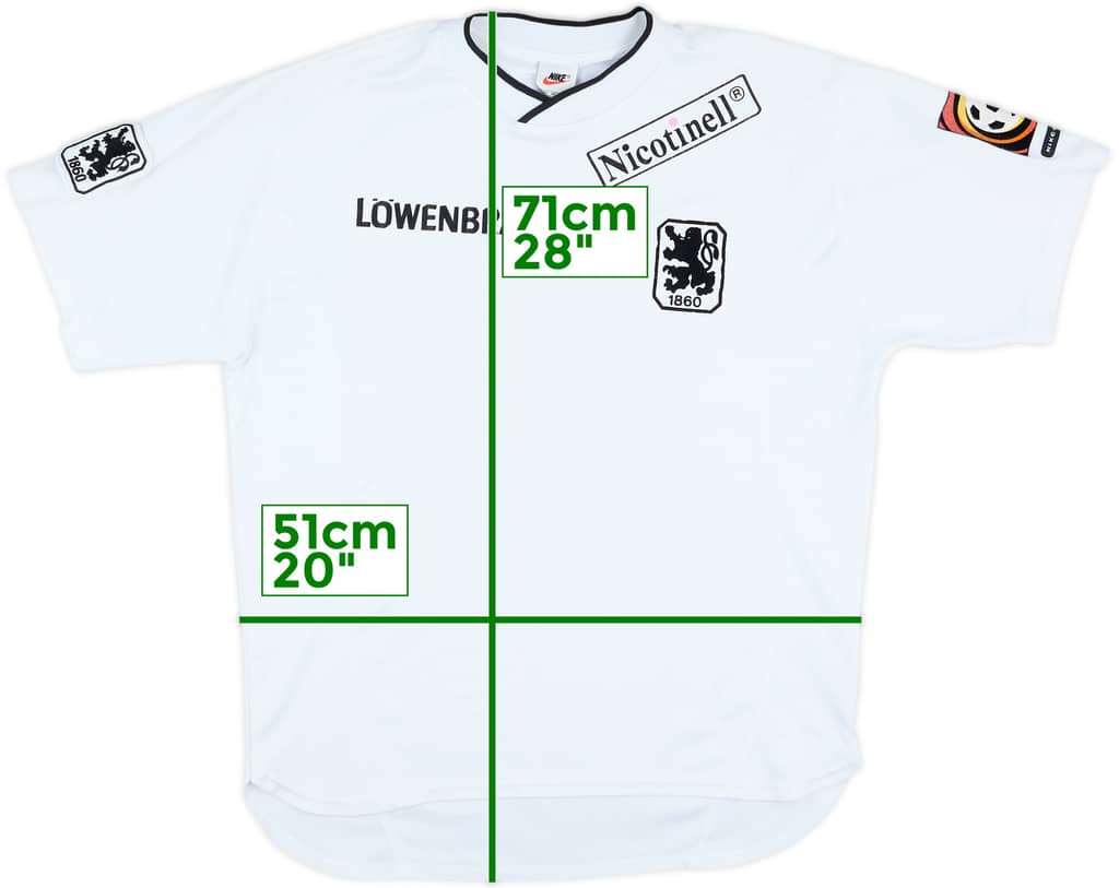 1998-99 1860 Munich Nike Training Shirt - 6/10 - (L)