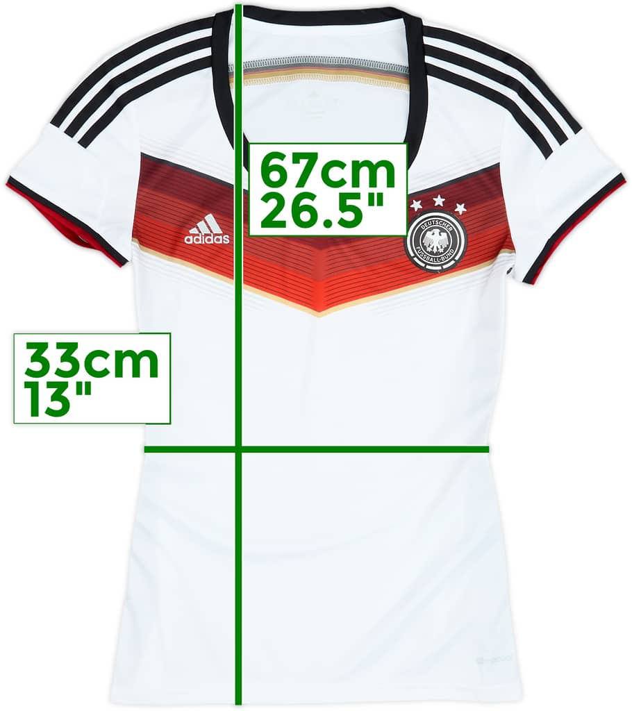 2014-15 Germany Home Shirt - 8/10 - (Women's S)