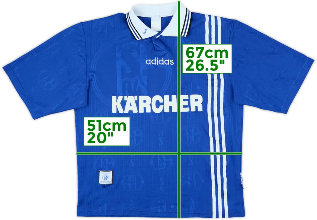1996-97 Schalke Home Shirt - 5/10 - (L)
