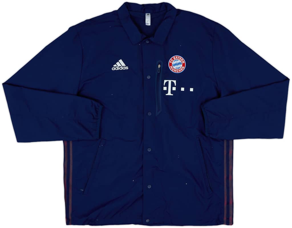 2021-22 Bayern Munich adidas Coach Jacket - 8/10 - (M)