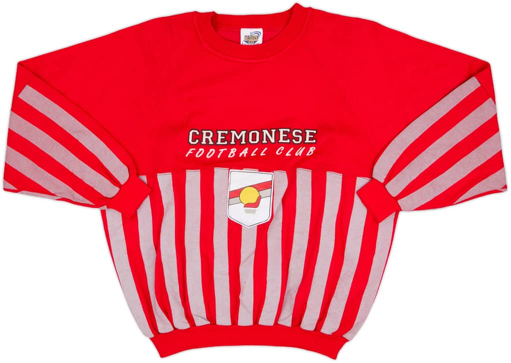 1990-91 Cremonese Le Felpe Dei Grandi Club Sweat Top - 8/10 - (L)