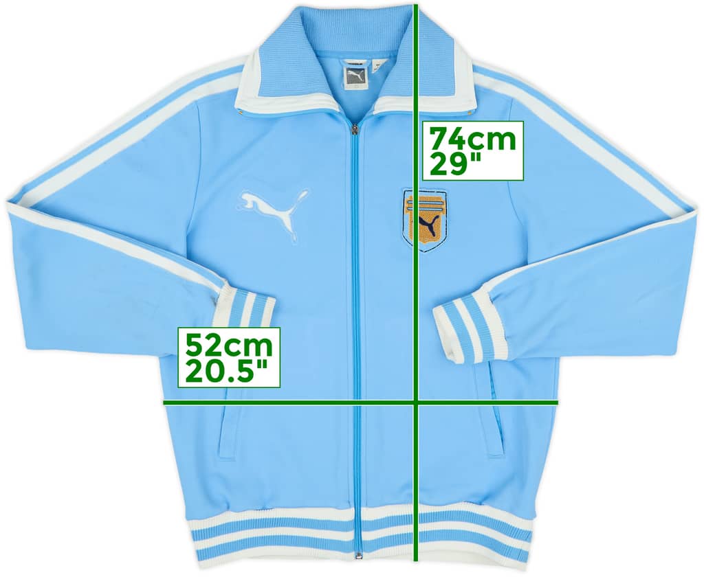 2007-08 Uruguay Puma Retro Track Jacket - 5/10 - (L)