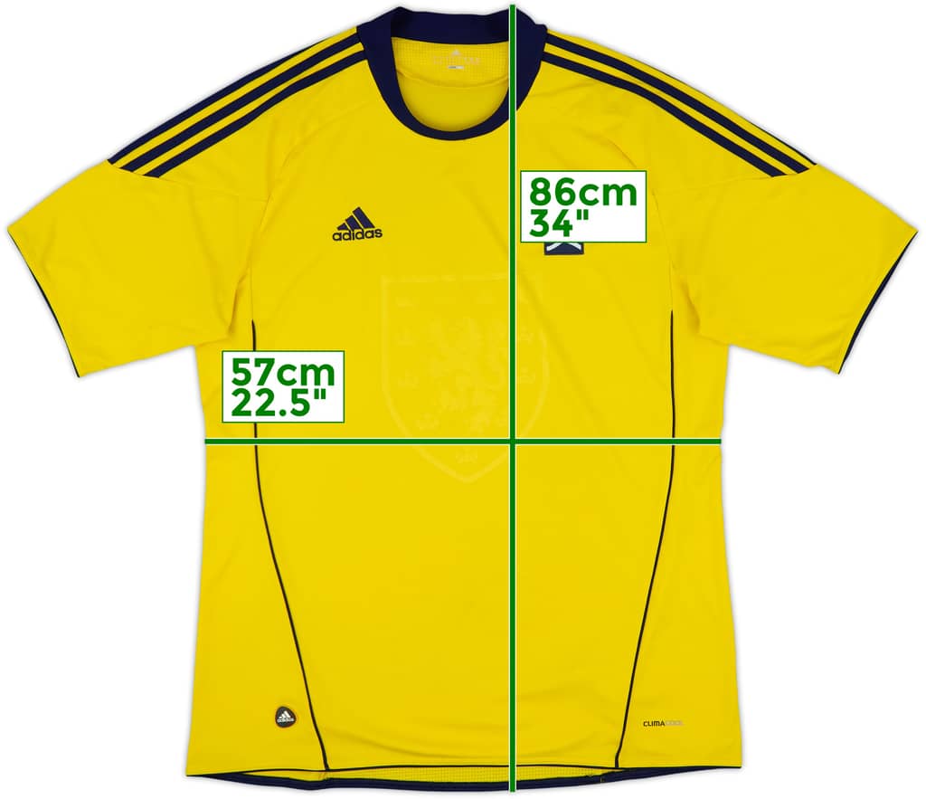 2010-11 Scotland Away Shirt - 7/10 - (XL)