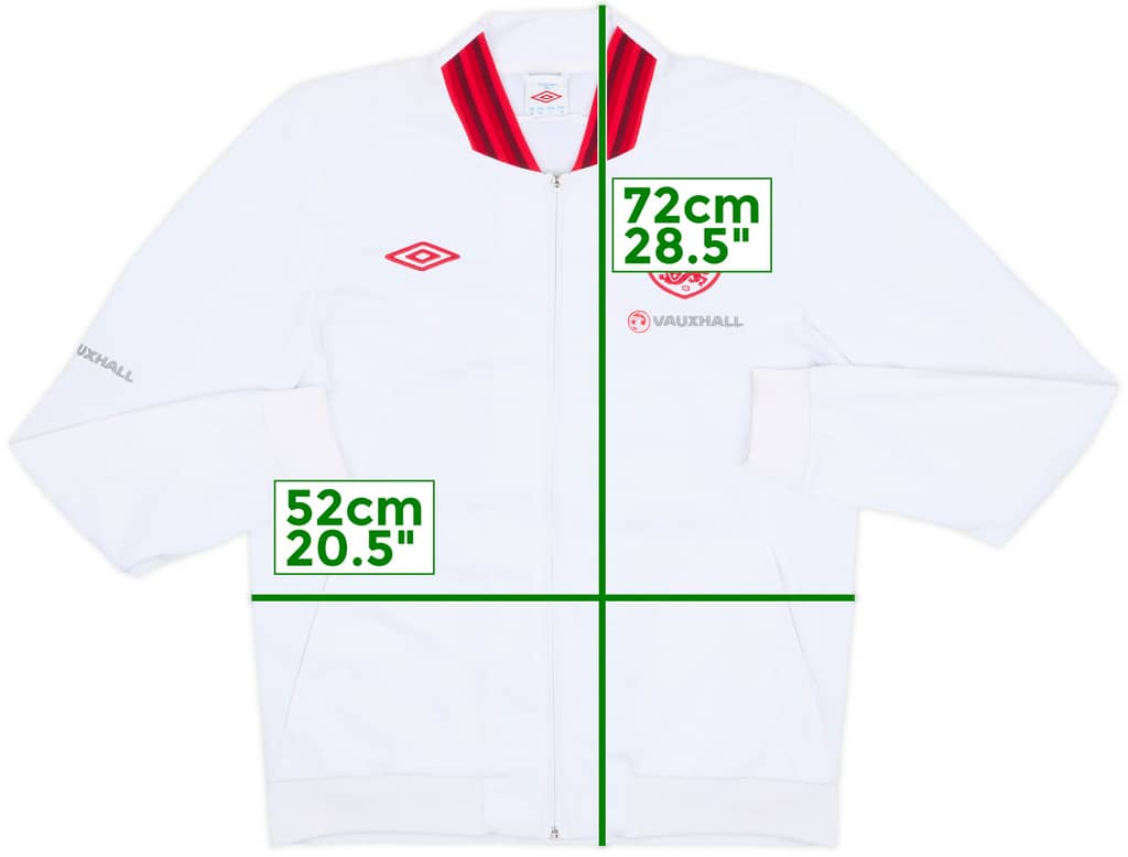 2012 England Umbro Track Jacket - 10/10 - (M)