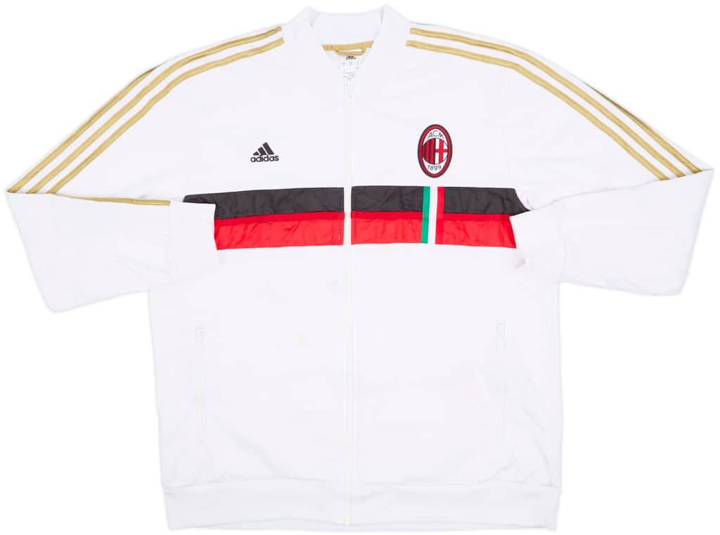 2013-14 AC Milan adidas Track Jacket - 6/10 - (XL)