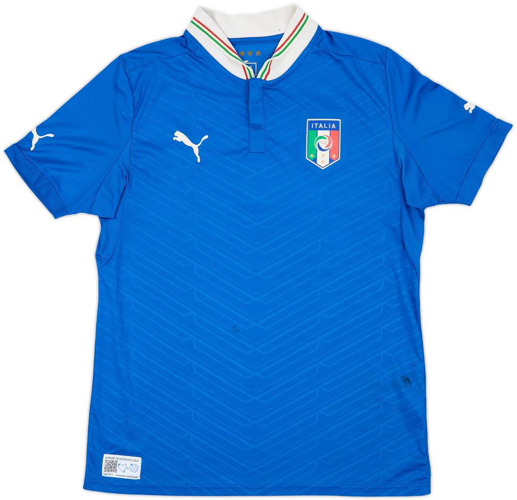 2012-13 Italy Home Shirt - 7/10 - (L)