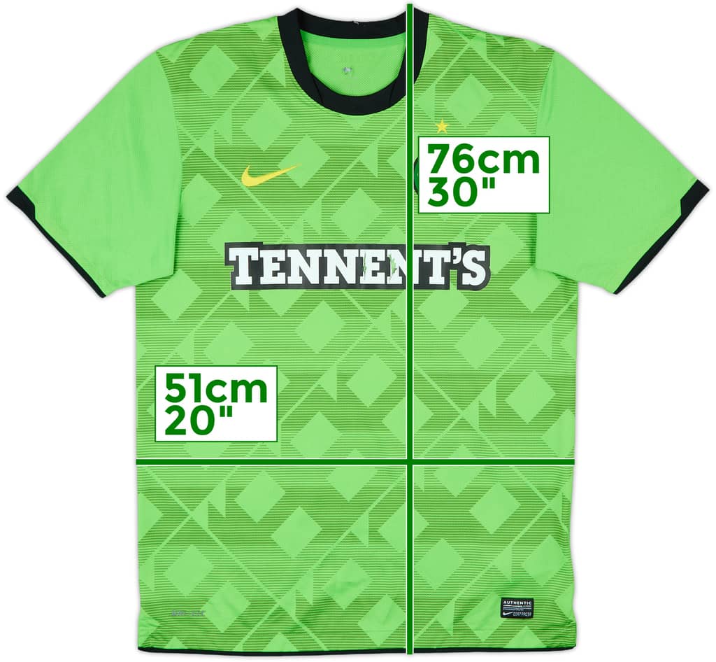 2010-11 Celtic Away Shirt - 5/10 - (M)
