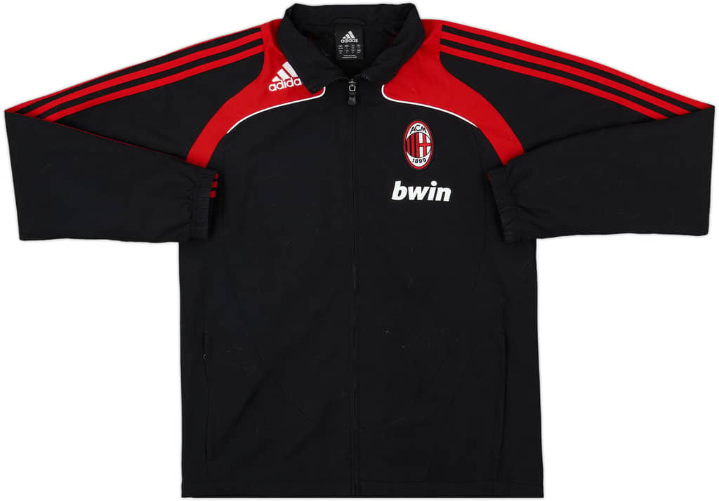 2008-09 AC Milan adidas Track Jacket - 8/10 - (S)