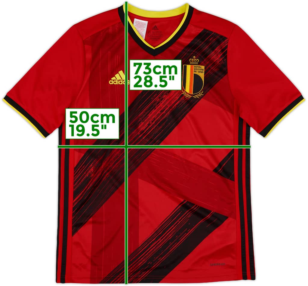 2020-21 Belgium Home Shirt - 10/10 - (XL.Boys)