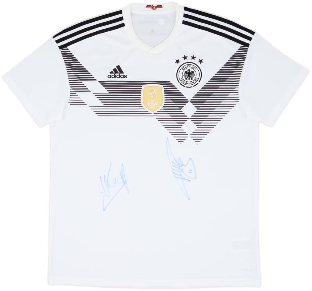 2018-19 Germany 'Signed' Home Shirt - 6/10 - (L)