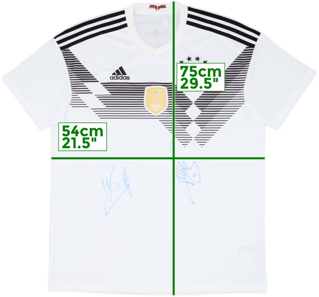 2018-19 Germany 'Signed' Home Shirt - 6/10 - (L)