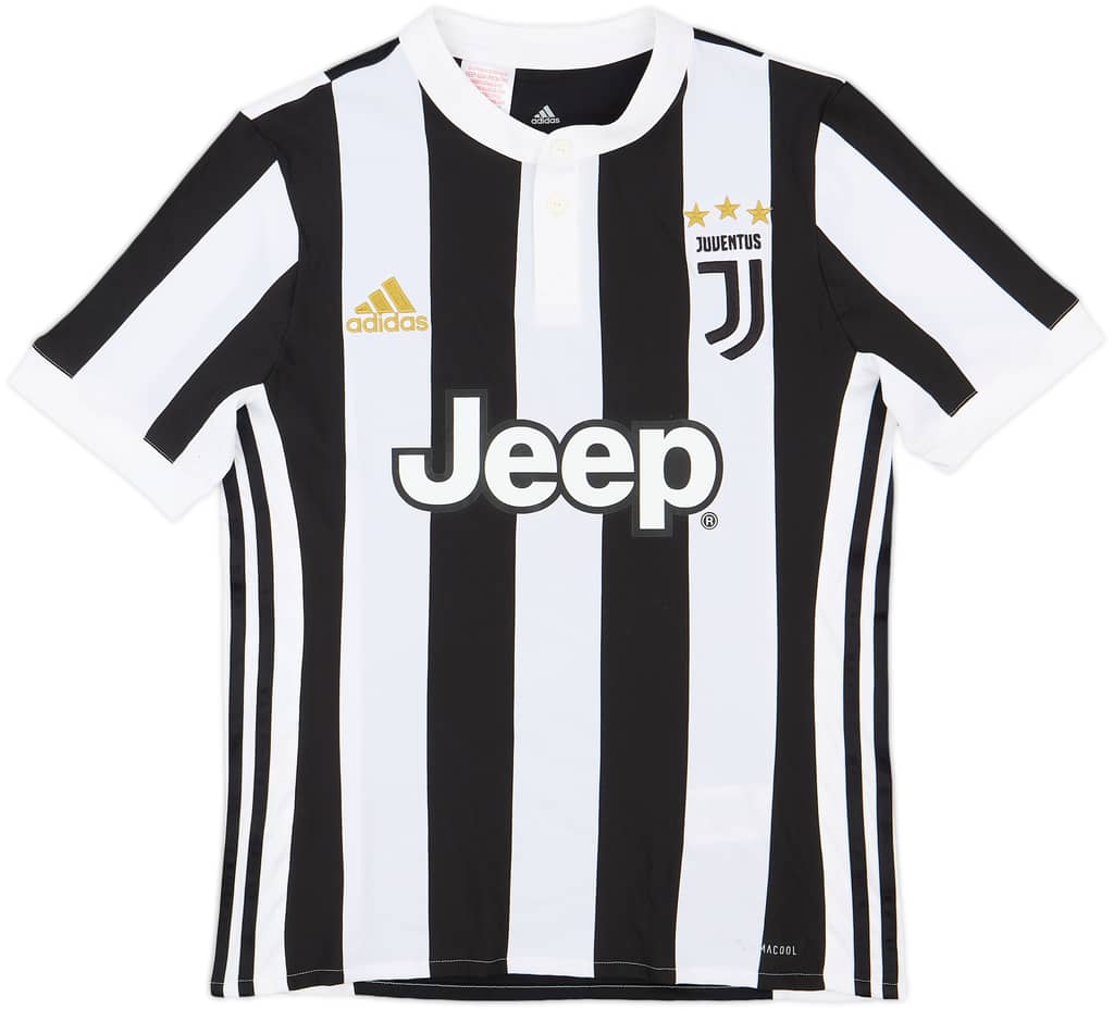 2017-18 Juventus Home Shirt - 9/10 - (L.Boys)