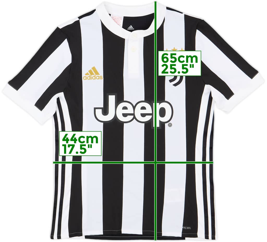 2017-18 Juventus Home Shirt - 9/10 - (L.Boys)