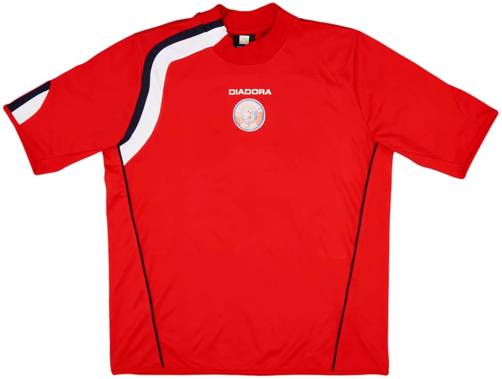 2006-07 Sambenedettese Diadora Training Shirt - 6/10 - (L)