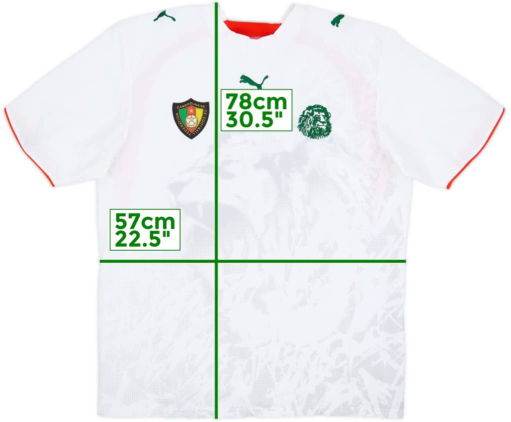 2006-08 Cameroon Third Shirt - 7/10 - (L)
