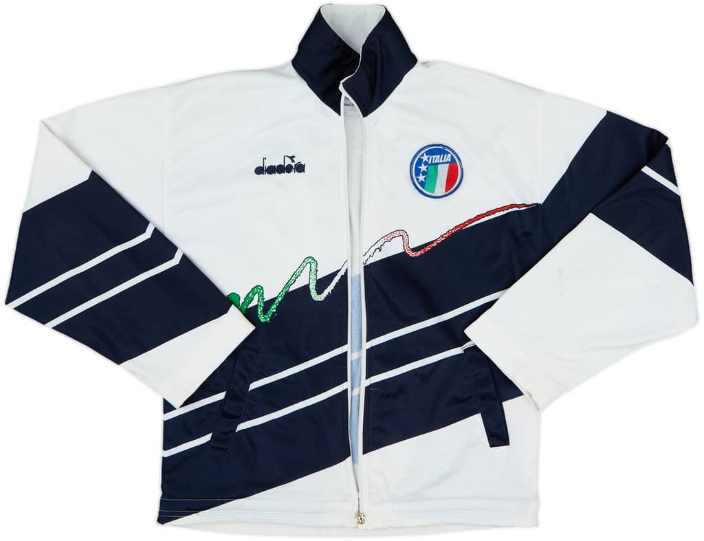 1990 Italy Diadora Track Jacket - 4/10 - (M)