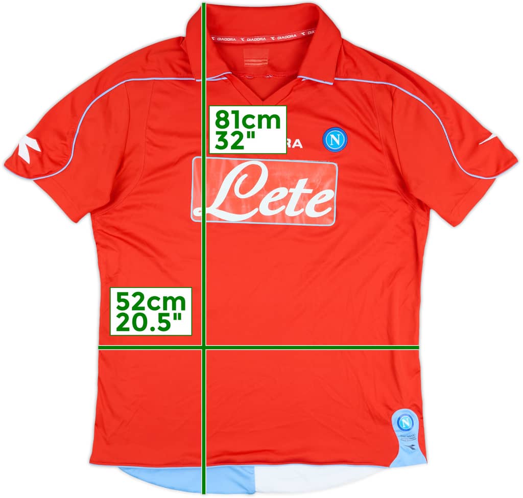2008-09 Napoli Away Shirt - 6/10 - (L)