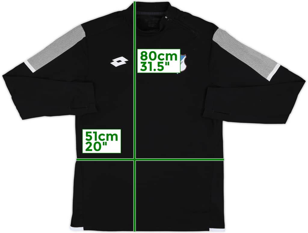 2017-18 Hoffenheim Lotto Drill Top - 6/10 - (L)