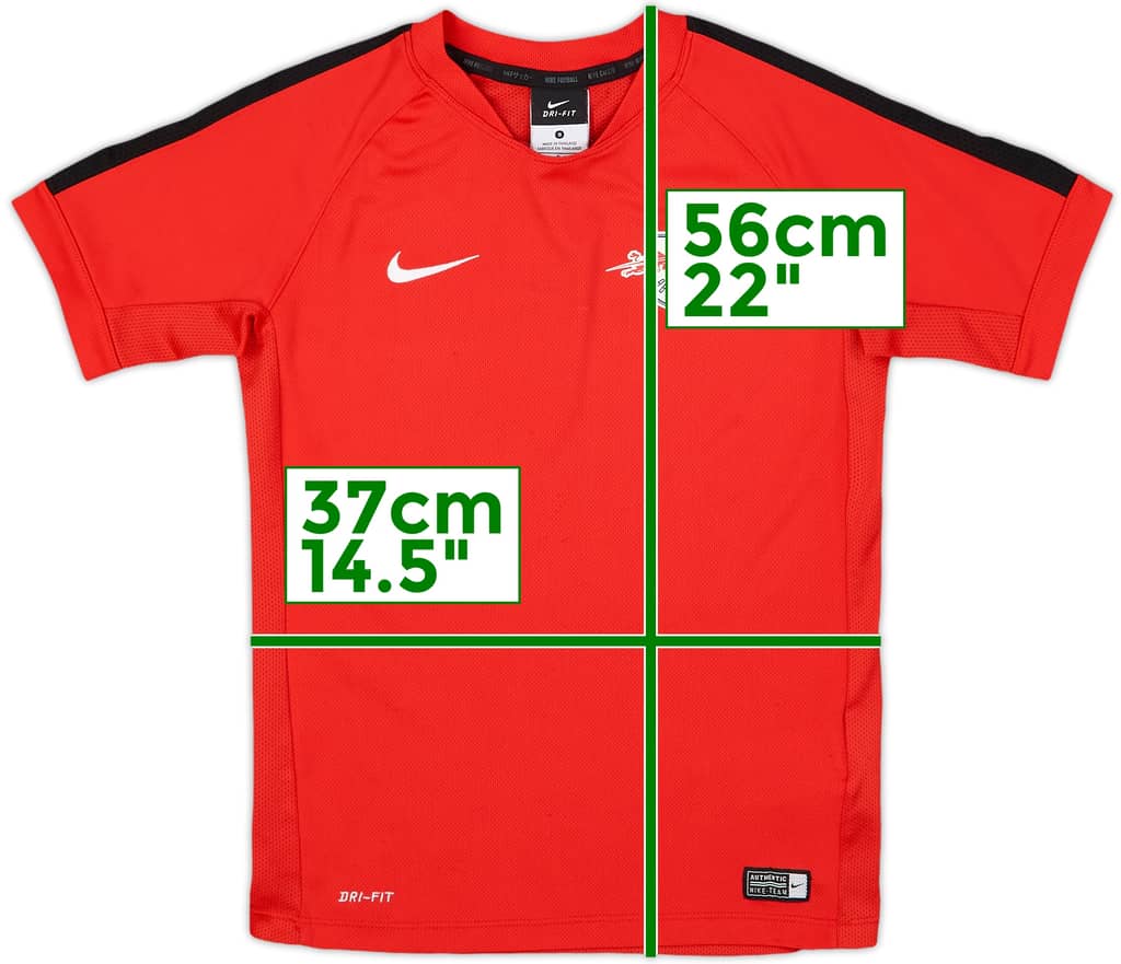 2016-17 RB Leipzig Nike Training Shirt - 8/10 - (S.Boys)