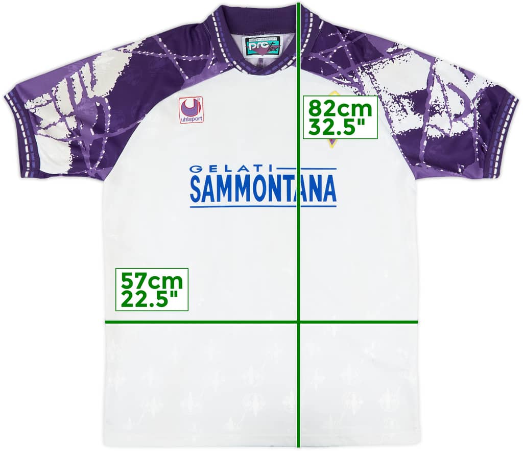 1994-95 Fiorentina Away Shirt - 8/10 - (XL)