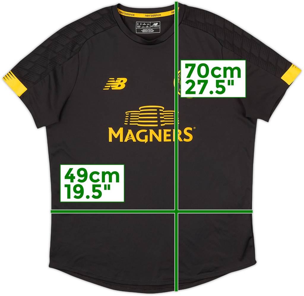 2019-20 Celtic New Balance Training Shirt - 10/10 - (M)