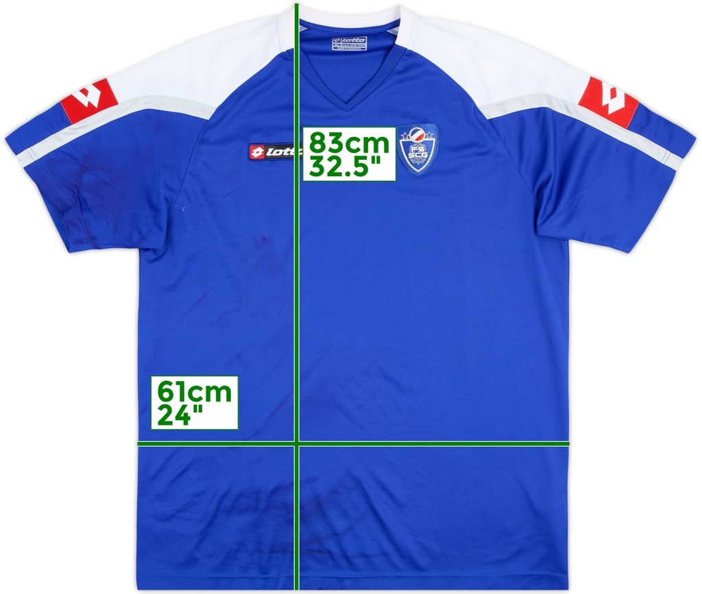Camiseta Lotto de entrenamiento de Yugoslavia 2002-03 - 6/10 - (XXL)