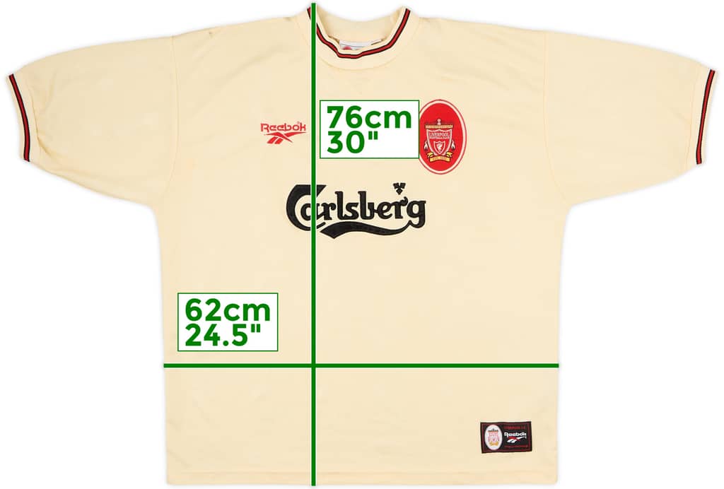 1996-97 Liverpool Away Shirt - 10/10 - (XL)