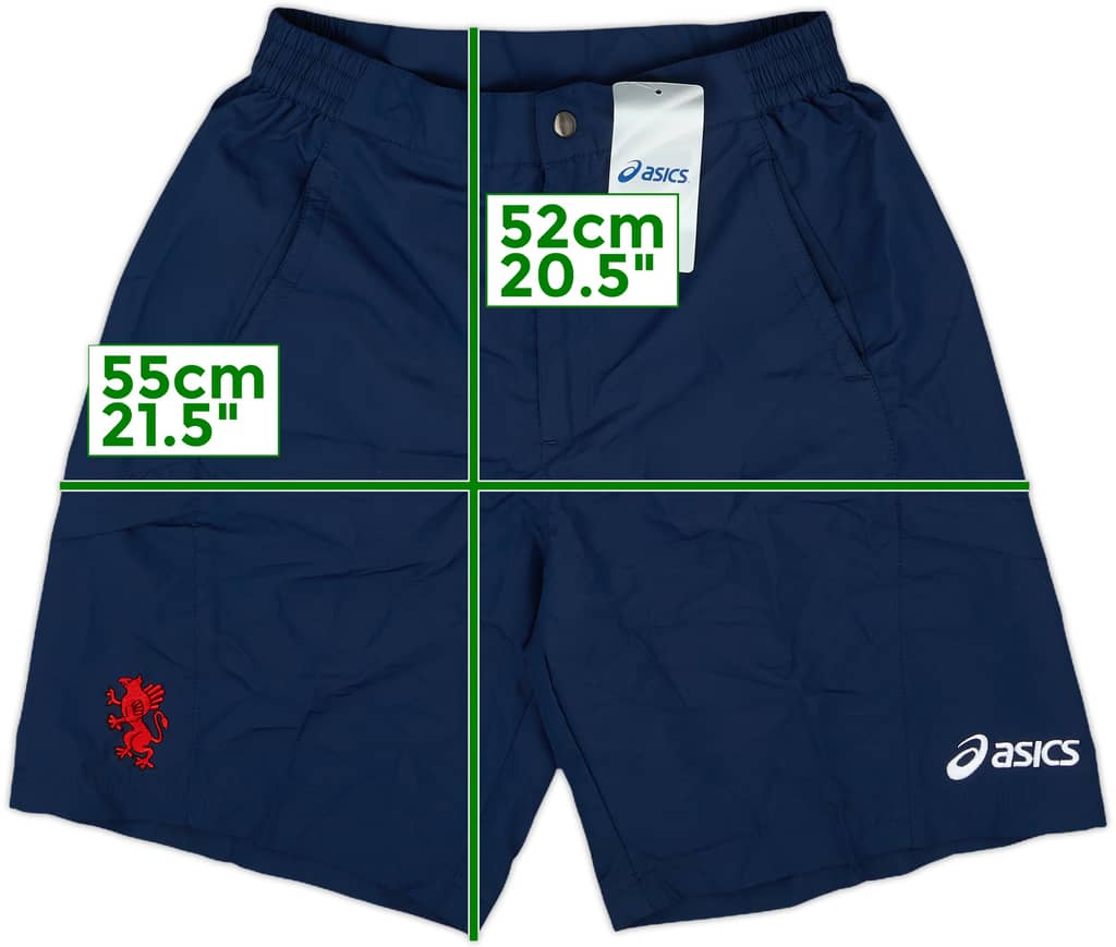 2008-09 Genoa Asics Leisure Shorts (M)