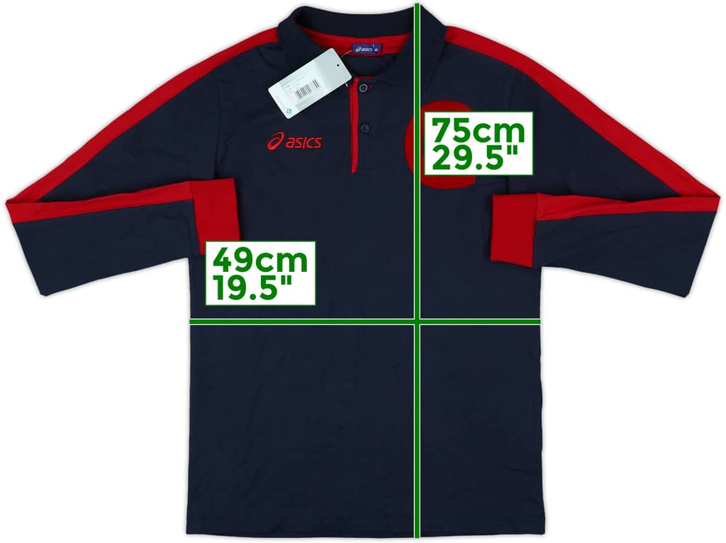 2008-09 Genoa Asics Cotton L/S Tee (M)