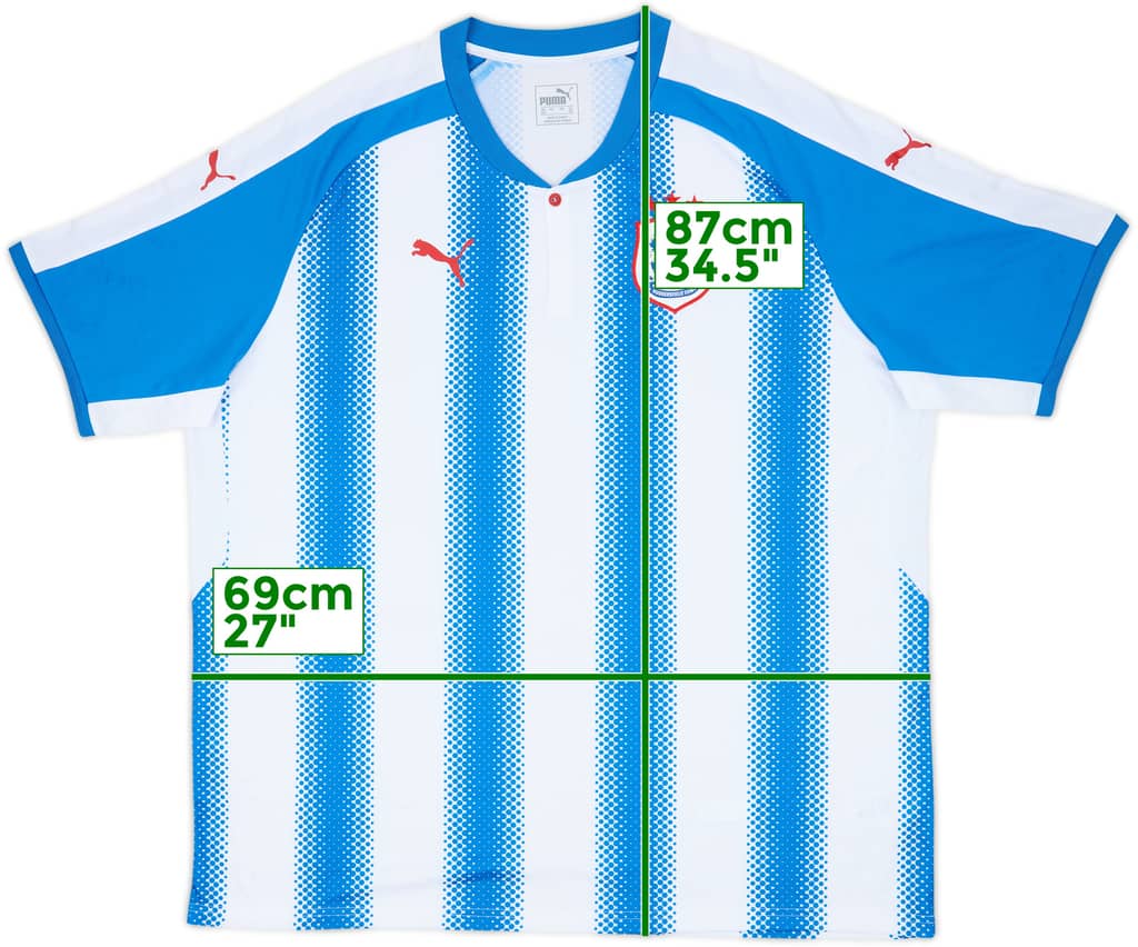 2017-18 Huddersfield Home Shirt - 8/10 - (4XL)