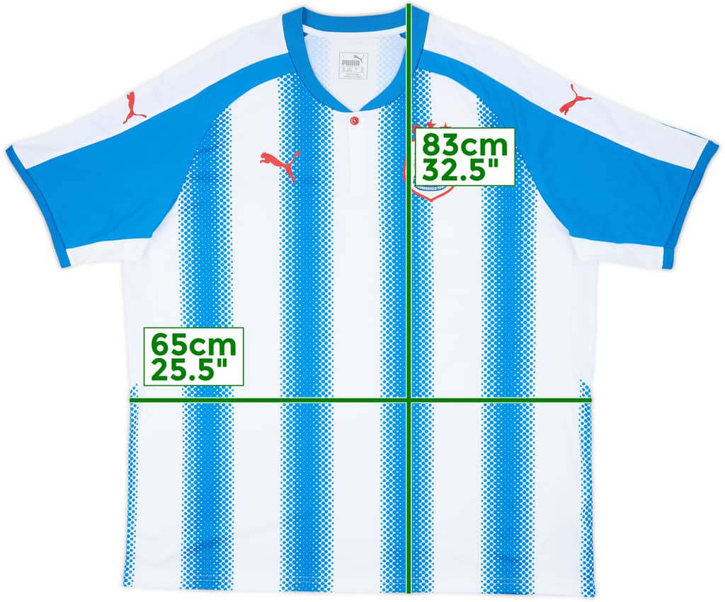 2017-18 Huddersfield Home Shirt - 8/10 - (3XL)