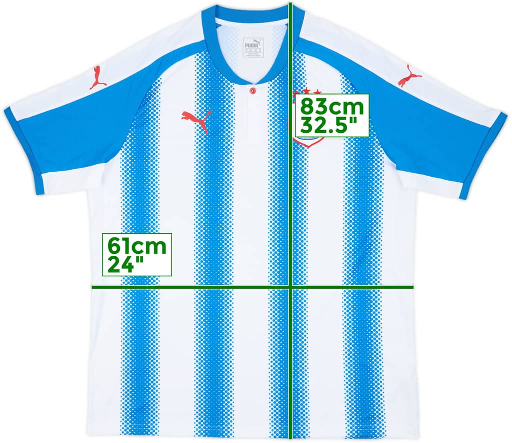 2017-18 Huddersfield Home Shirt - 8/10 - (XXL)