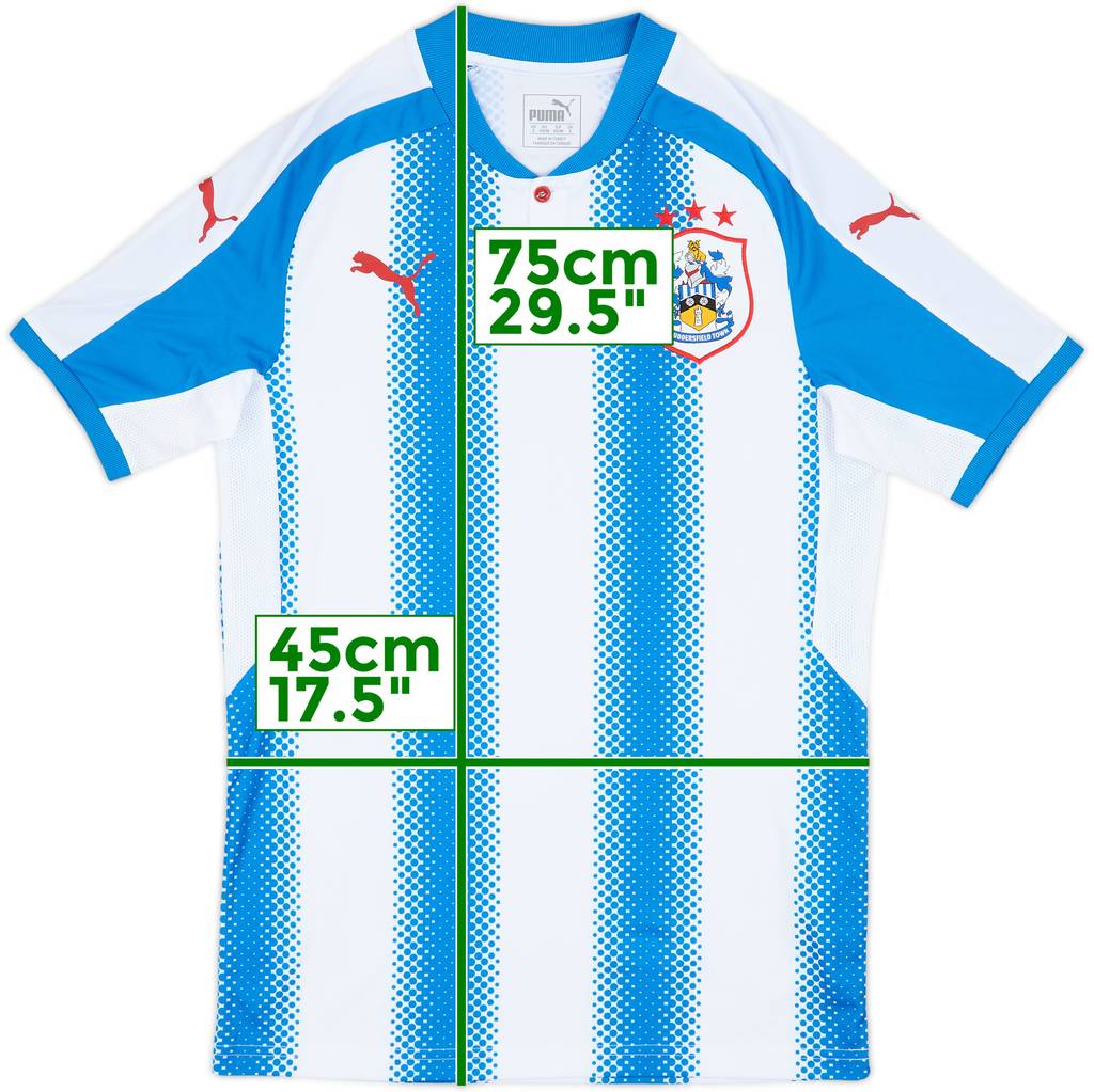 2017-18 Huddersfield Home Shirt - 8/10 - (S)