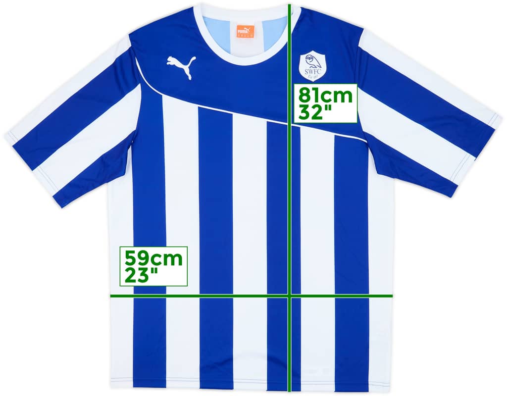 2013-14 Sheffield Wednesday Home Shirt - 7/10 - (XL)