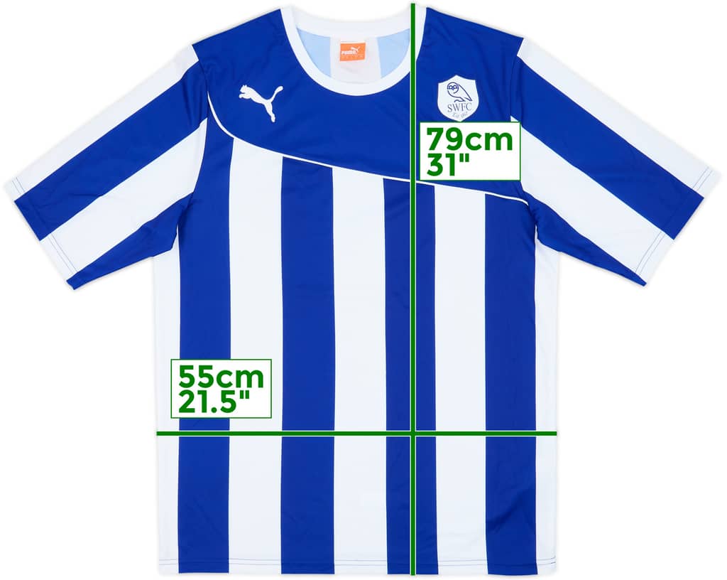2013-14 Sheffield Wednesday Home Shirt - 7/10 - (L)