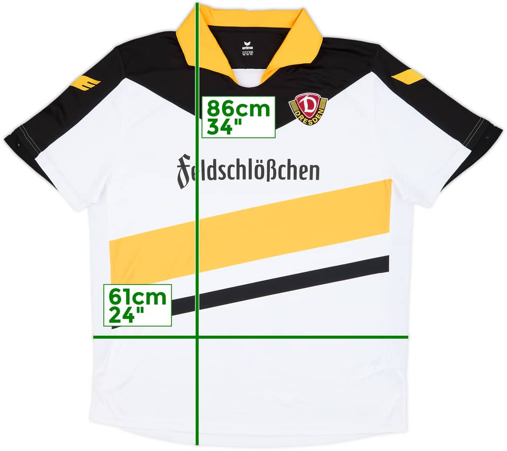 2015-16 Dynamo Dresden Away Shirt - 6/10 - (XXL)