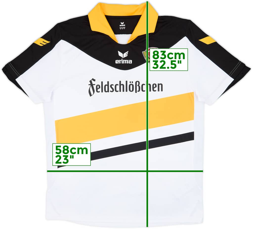 2015-16 Dynamo Dresden Away Shirt - 6/10 - (XL)