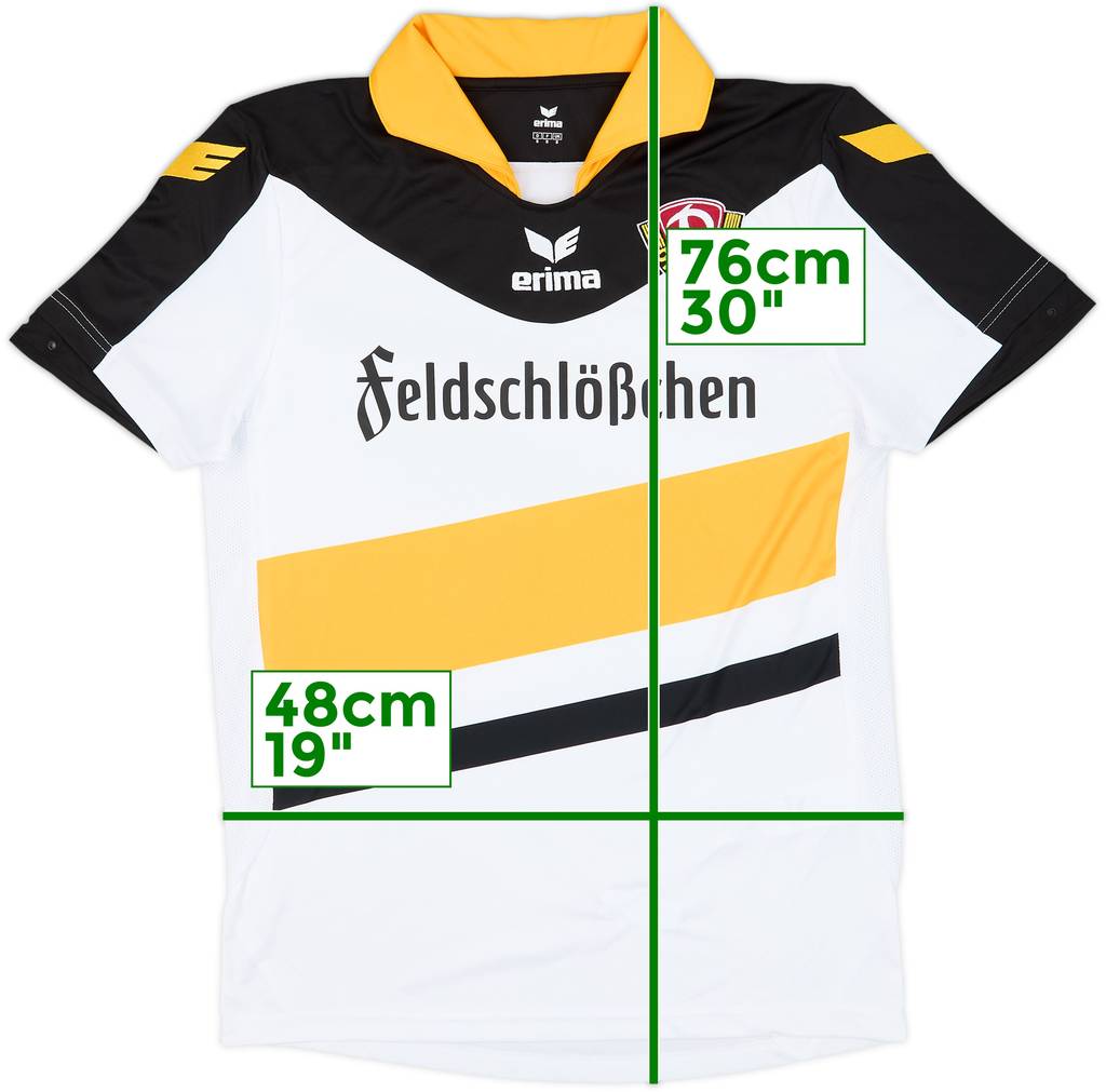 2015-16 Dynamo Dresden Away Shirt - 9/10 - (S)