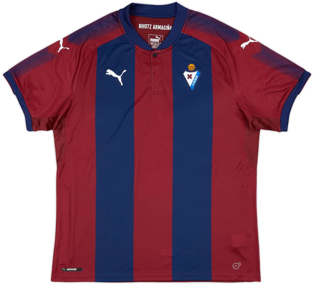 2017-18 Eibar Home Shirt - 10/10 - (XL)
