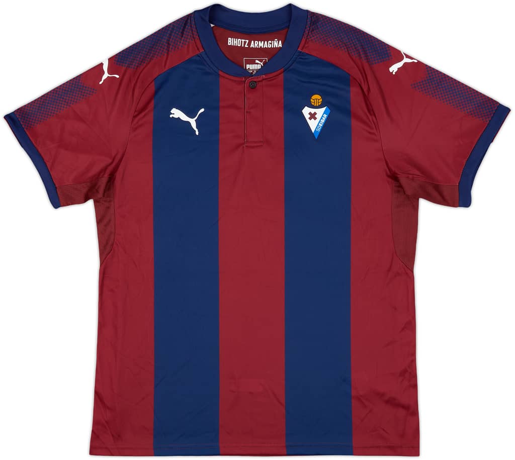 2017-18 Eibar Home Shirt - 8/10 - (L)