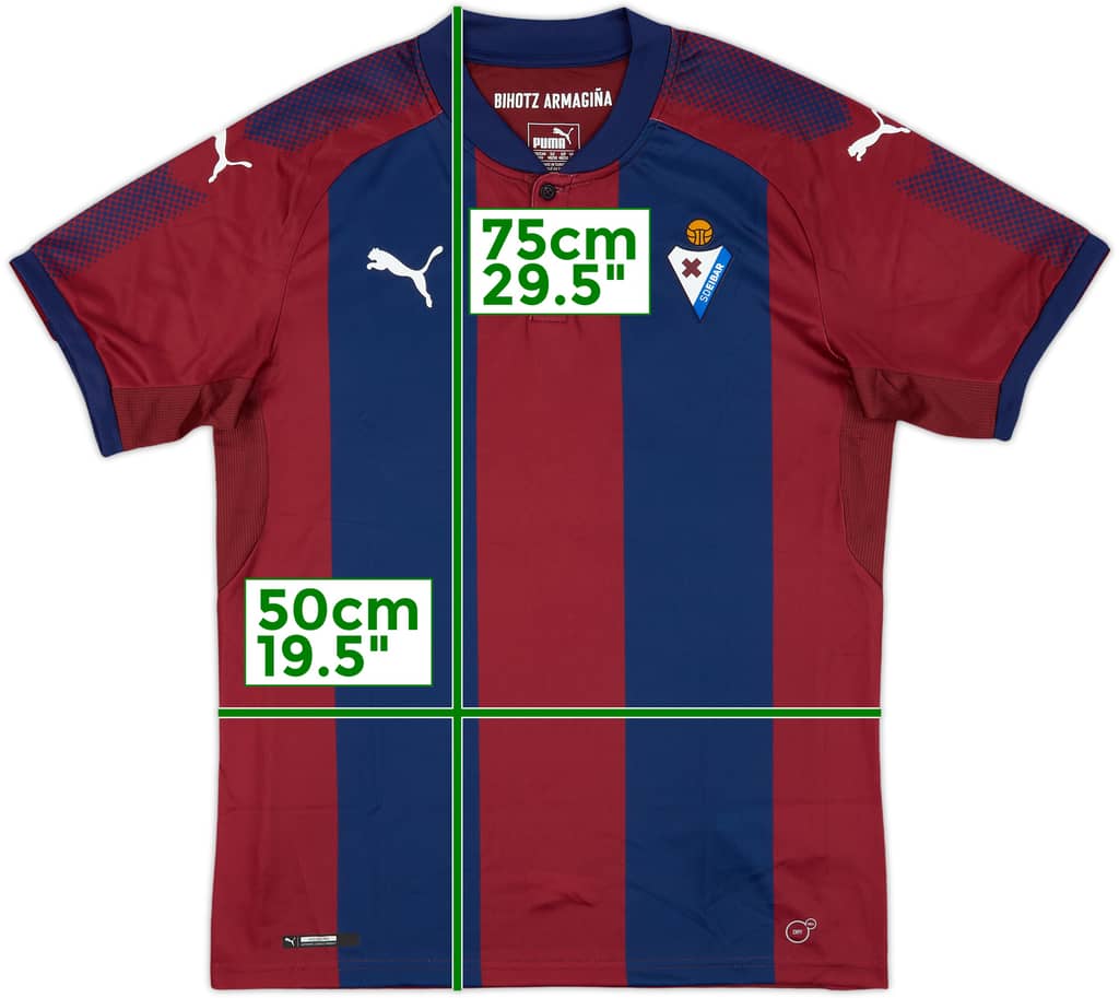 2017-18 Eibar Home Shirt - 10/10 - (M)