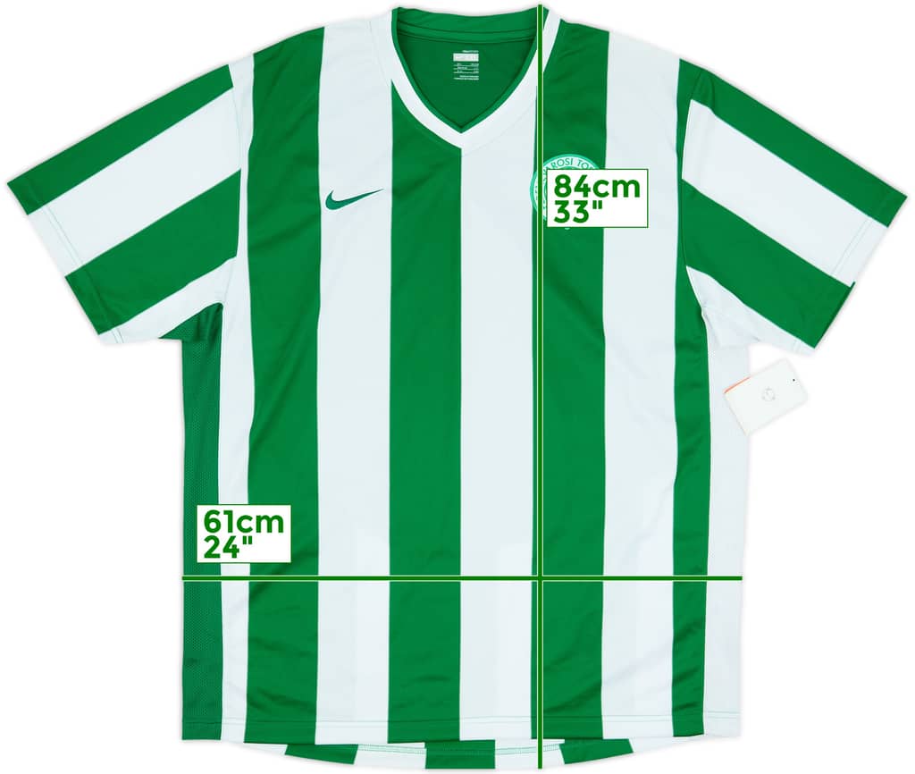 2007-08 Ferencvaros Player Issue Home Shirt (XXL)