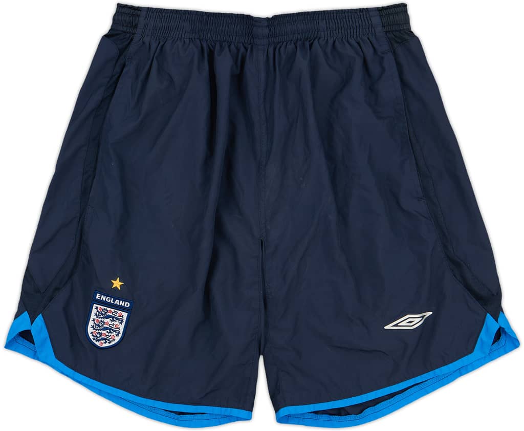 2007-09 England Umbro Training Shorts - 6/10 - (L)