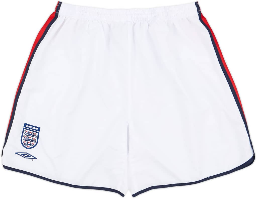 2004-06 England Away Shorts - 8/10 - (XXL)