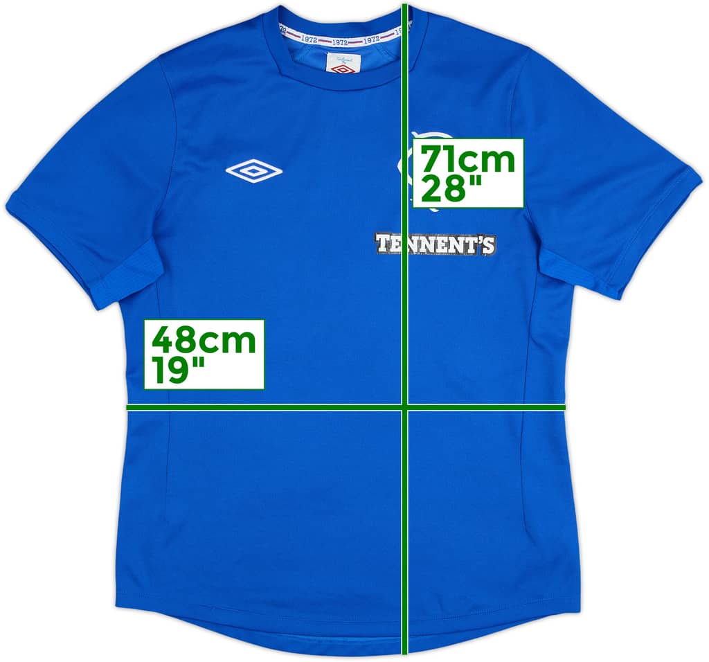 2012-13 Rangers Home Shirt - 6/10 - (M)