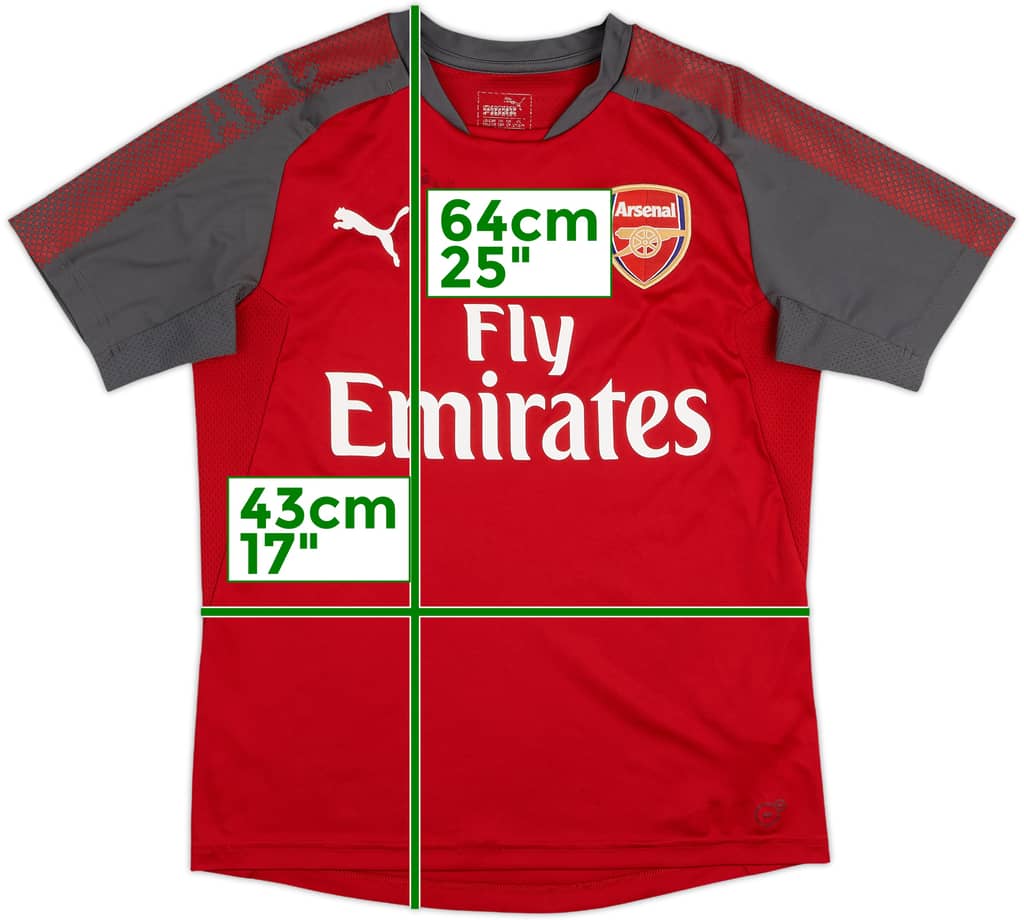 2016-17 Arsenal Puma Training Shirt - 5/10 - (15-16 Years)