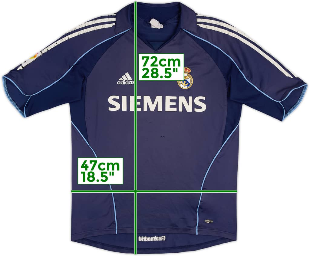 2005-06 Real Madrid Away Shirt - 4/10 - (S)