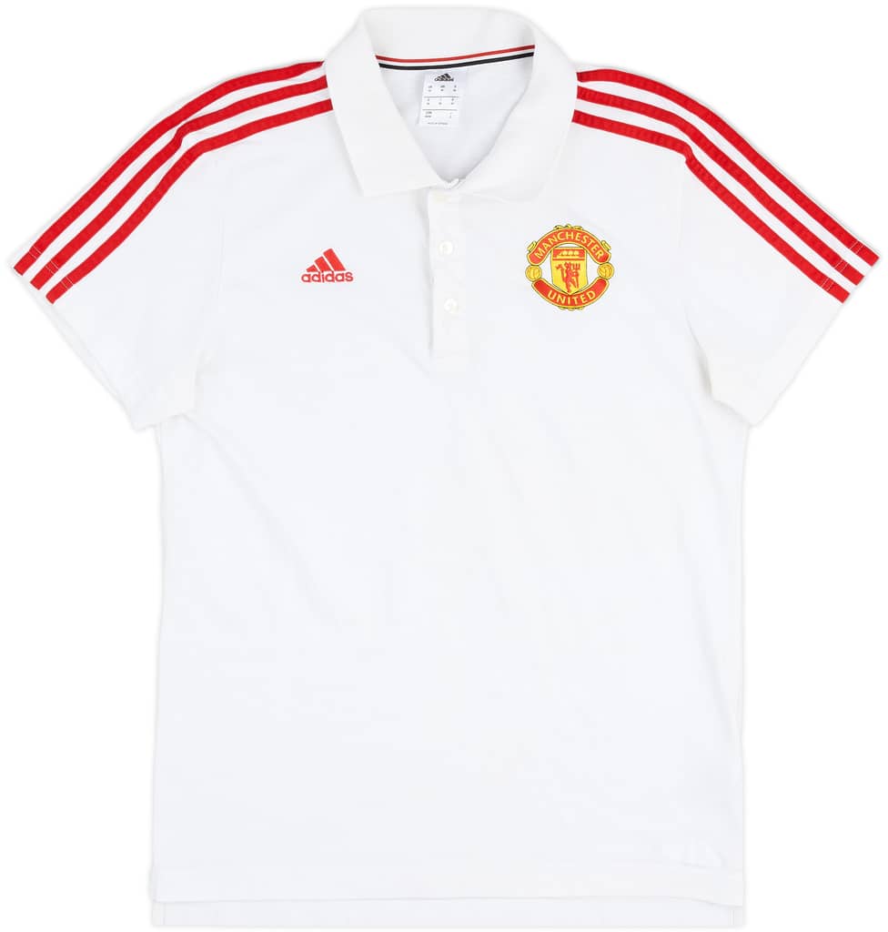 2015-16 Manchester United adidas Polo Shirt - 6/10 - (M)