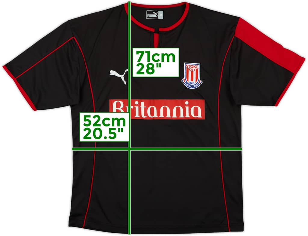 2005-06 Stoke City Away Shirt - 8/10 - (M)