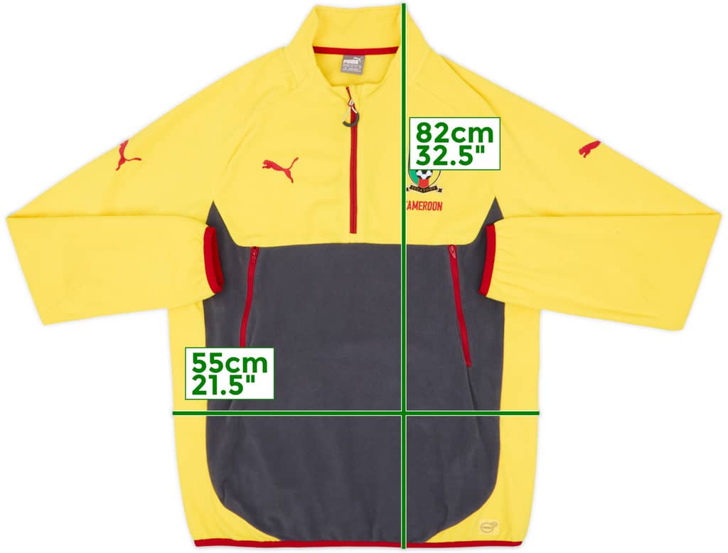 2014-15 Cameroon Puma 1/4 Zip Fleece - 8/10 - (L)